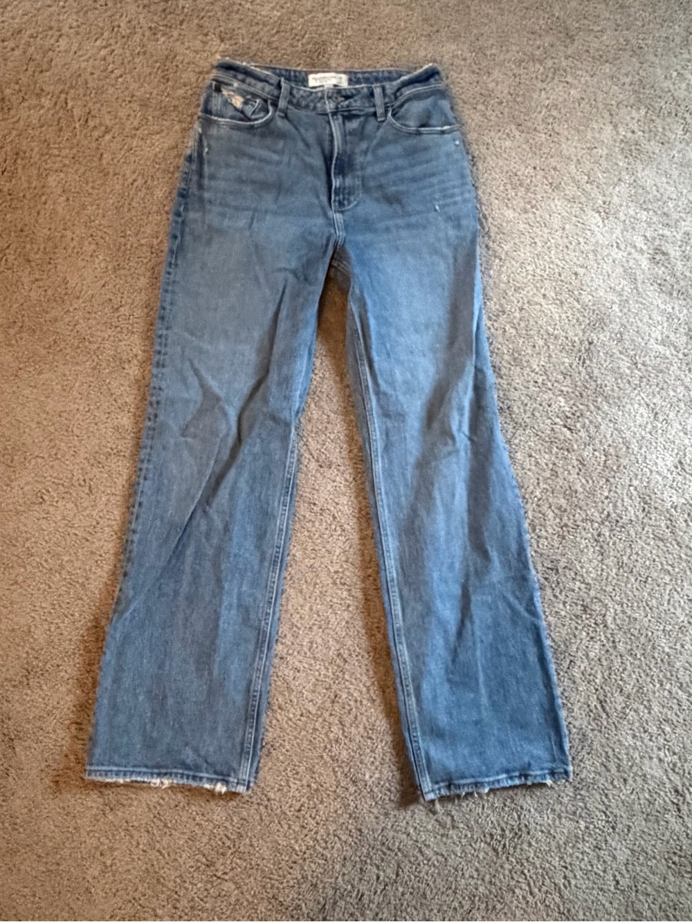 Abercrombie & Fitch Curve Love 90s Relaxed Jean